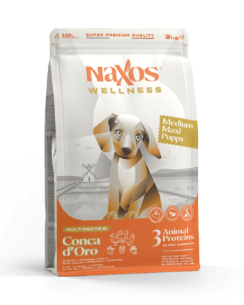 Naxos Puppy Medium Maxi Conca d'Oro  для щенков средних и крупных пород