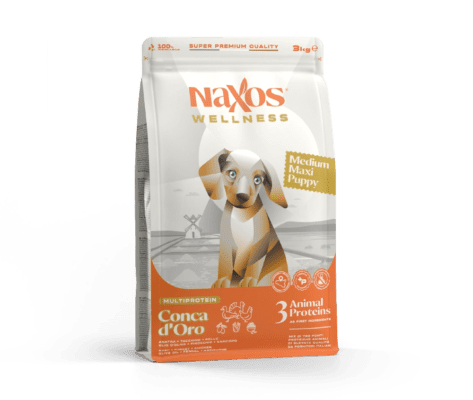 Naxos Puppy Medium Maxi Conca d'Oro  для щенков средних и крупных пород